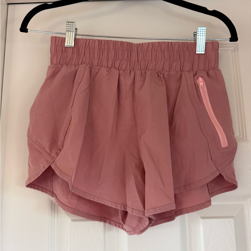 Women's Pink Athletic Shorts